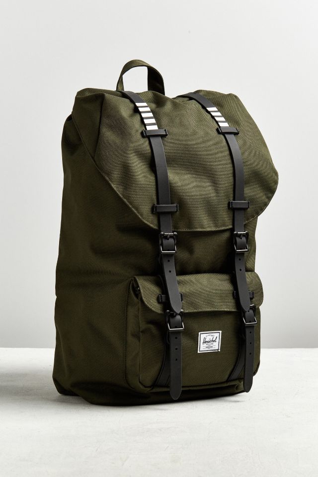 Herschel little america forest night black best sale