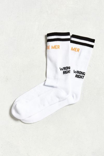Pas de Mer Wrong Place Sock | Urban Outfitters