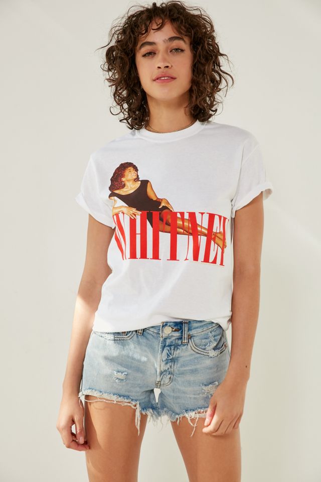 Whitney Houston Graphic Tee | Urban Outfitters