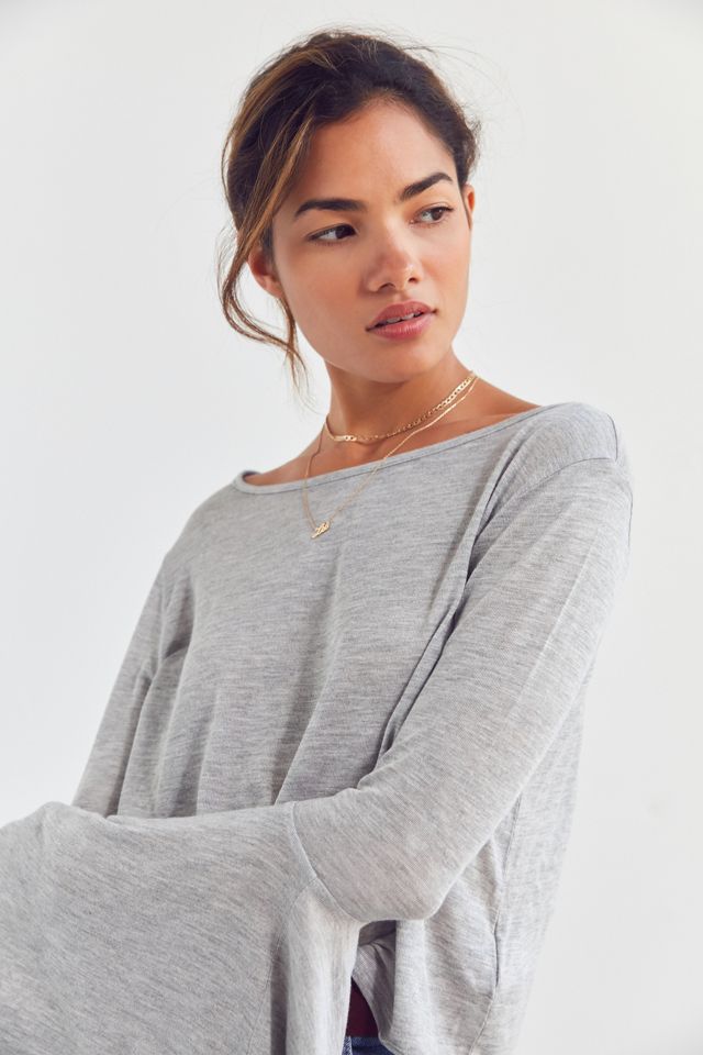 Kimchi Blue Vera Long Sleeve Ruffle Top #5