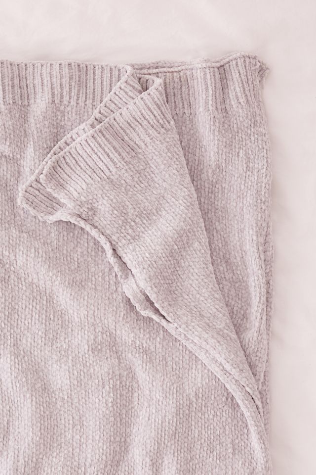 Chenille Sweater Throw Blanket #2