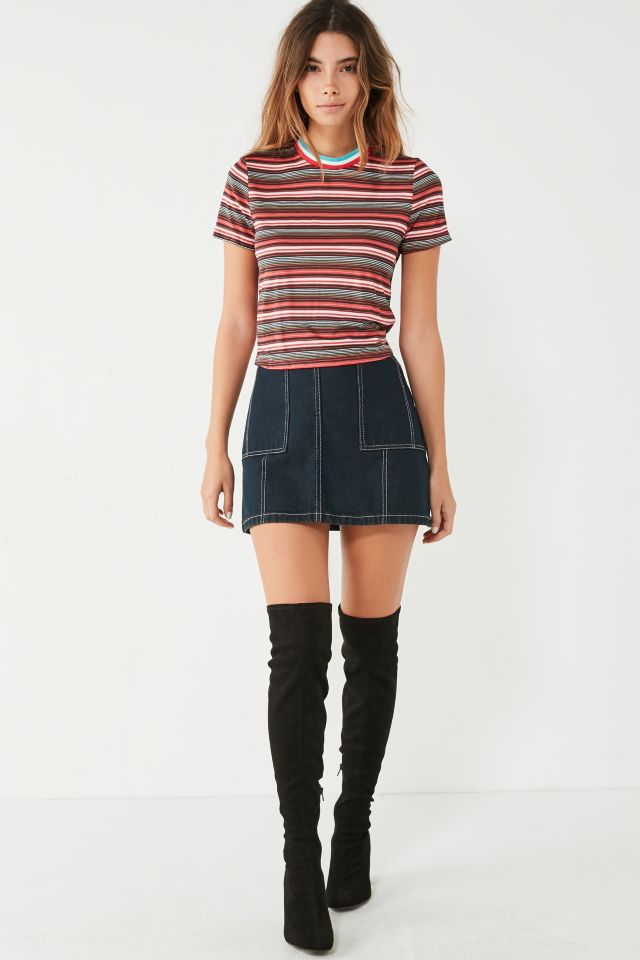 Project Social T Striped Tipped Tee #3