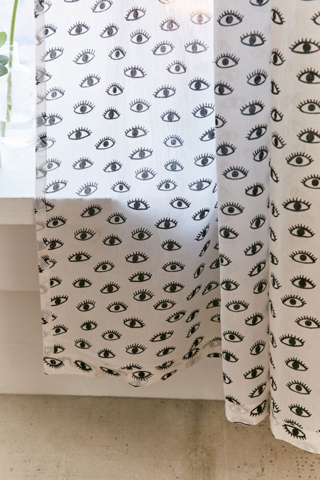 Allover Eyes Window Curtain #1