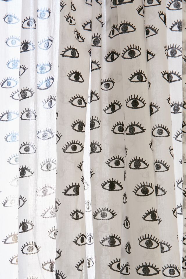 Allover Eyes Window Curtain #2