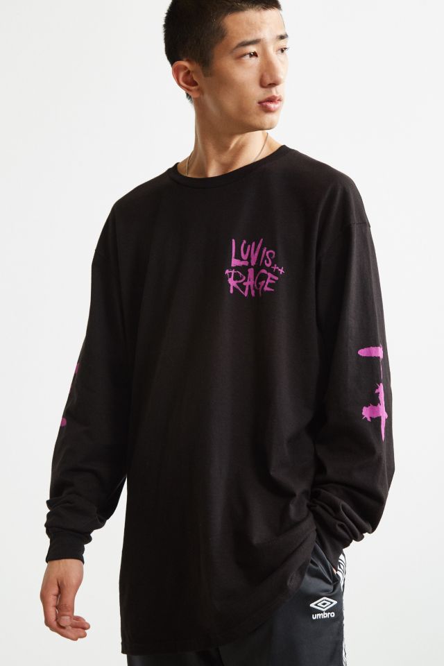 Lil Uzi Vert Luv Is Rage Long Sleeve Tee Urban Outfitters