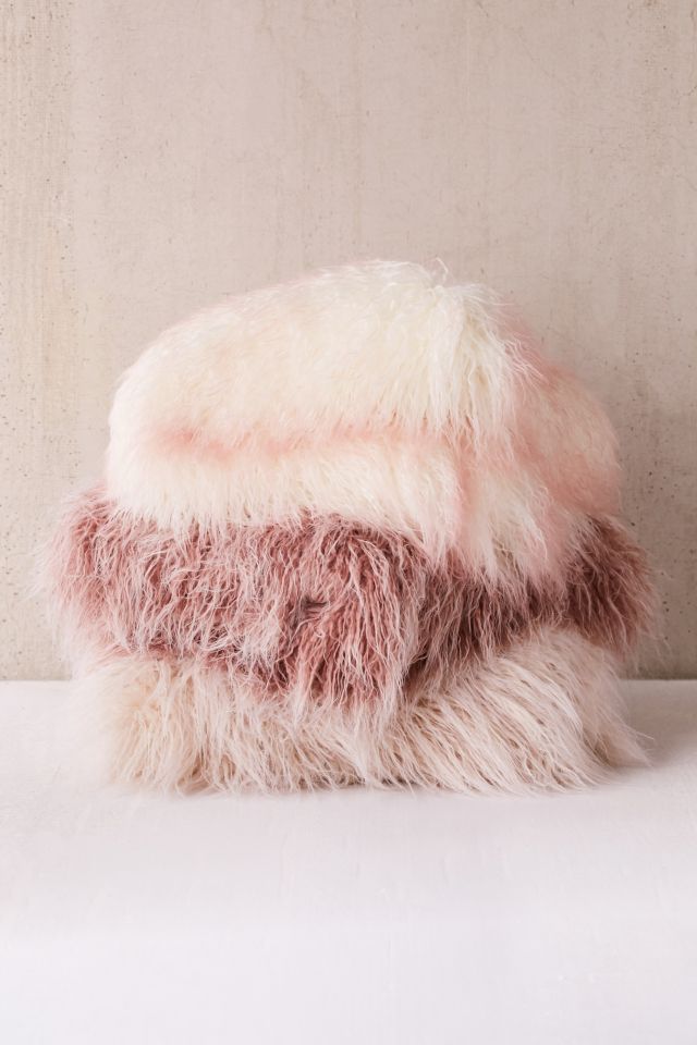 Marisa Tipped Faux Fur Throw Blanket #3