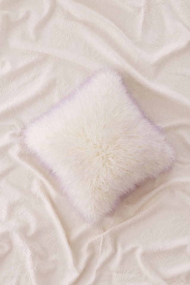 Marisa Tipped Faux Fur Pillow #1
