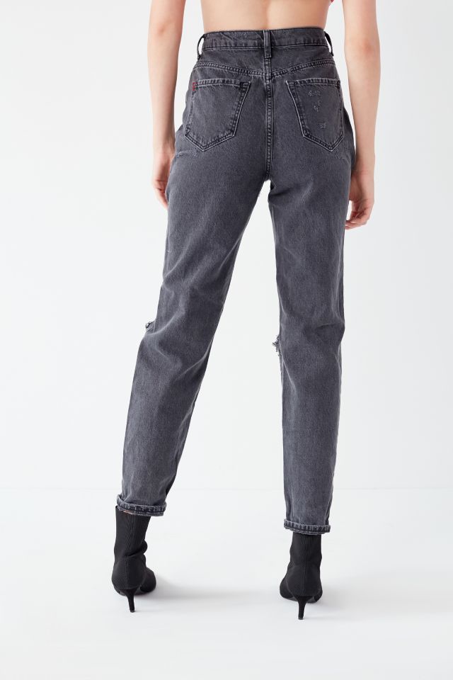 BDG Mom Destroyed Jean – Black #4
