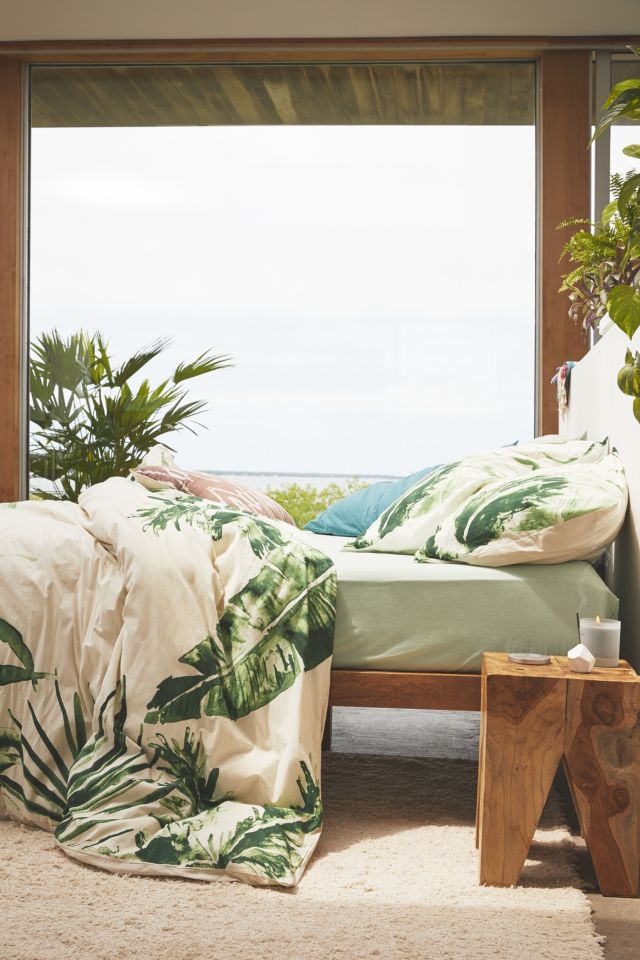 Expressive Palms Duvet Cover #1