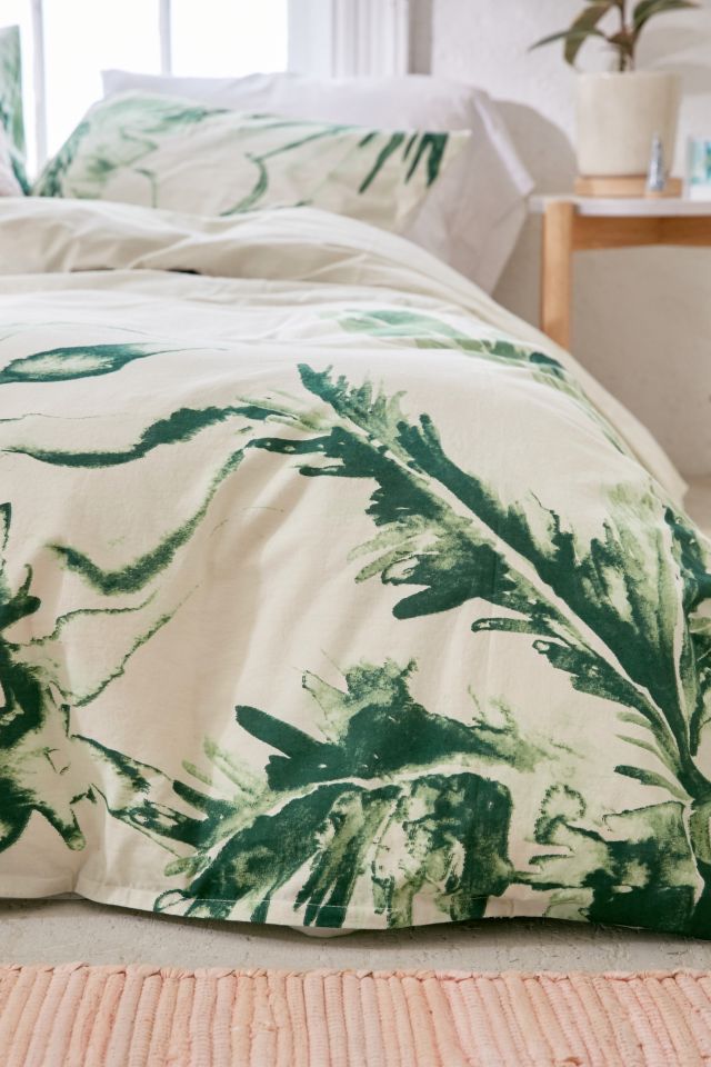 Expressive Palms Duvet Cover #3