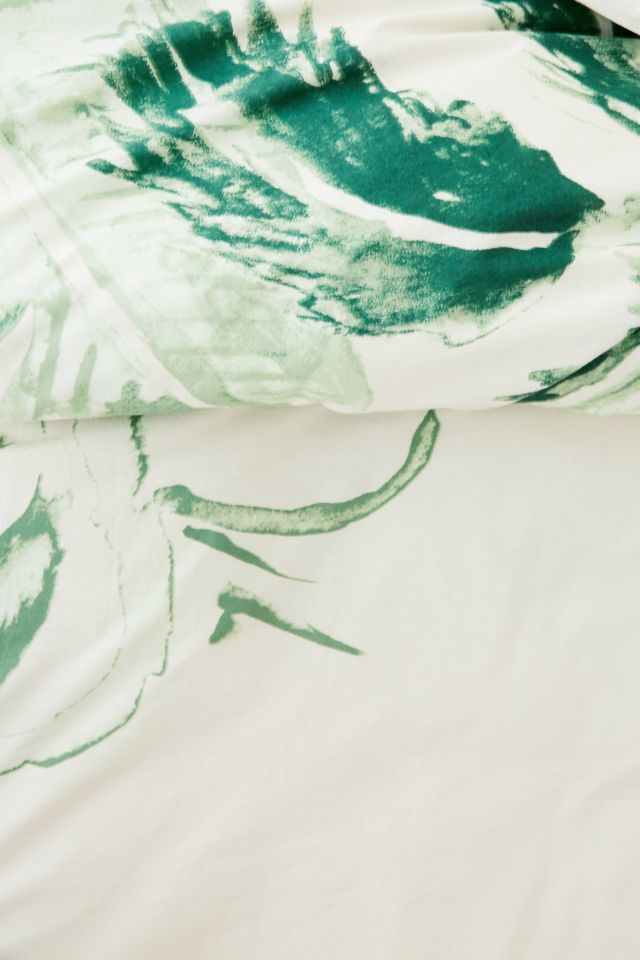 Expressive Palms Duvet Cover #4