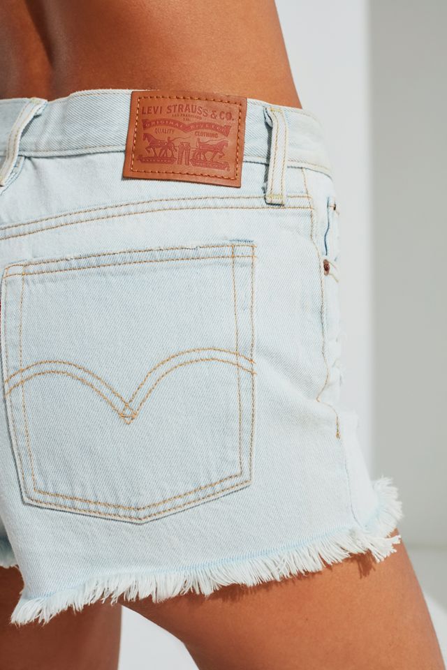 Levi's Frayed Wedgie Short – Indigo #5