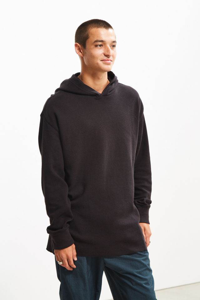 UO Colin Thermal Hooded Long Sleeve Tee | Urban Outfitters