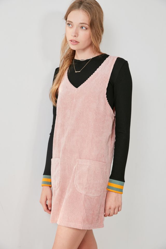 Motel Bridget Corduroy Pinafore Dress #1