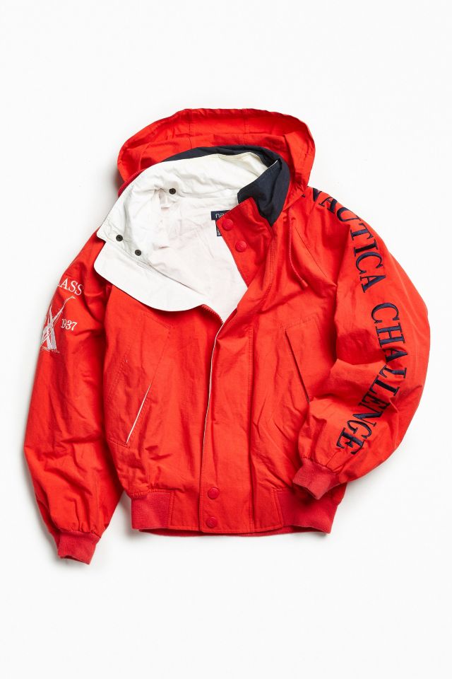 Vintage Nautica Red Challenge Jacket