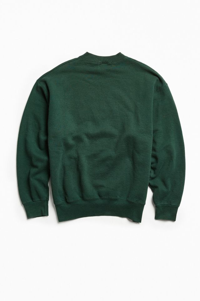 Vintage Nautica Holly Green Logo Crew Neck Sweatshirt #2