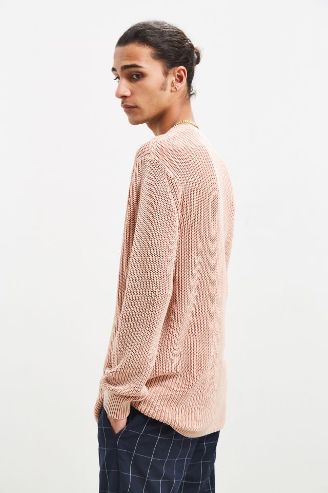 UO Washed Distressed Crew Neck Sweater #4