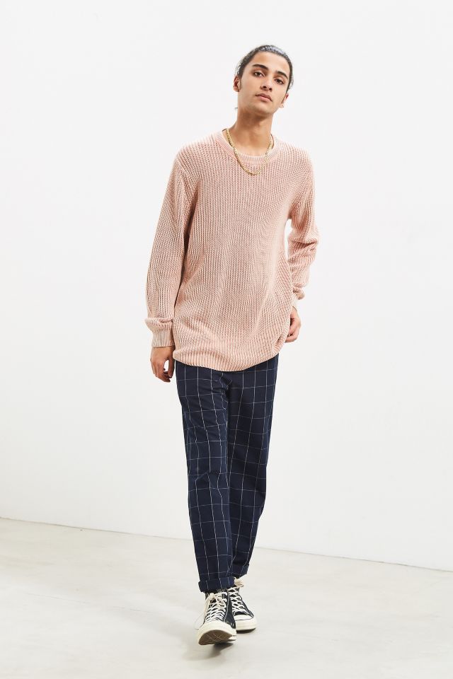 UO Washed Distressed Crew Neck Sweater #5