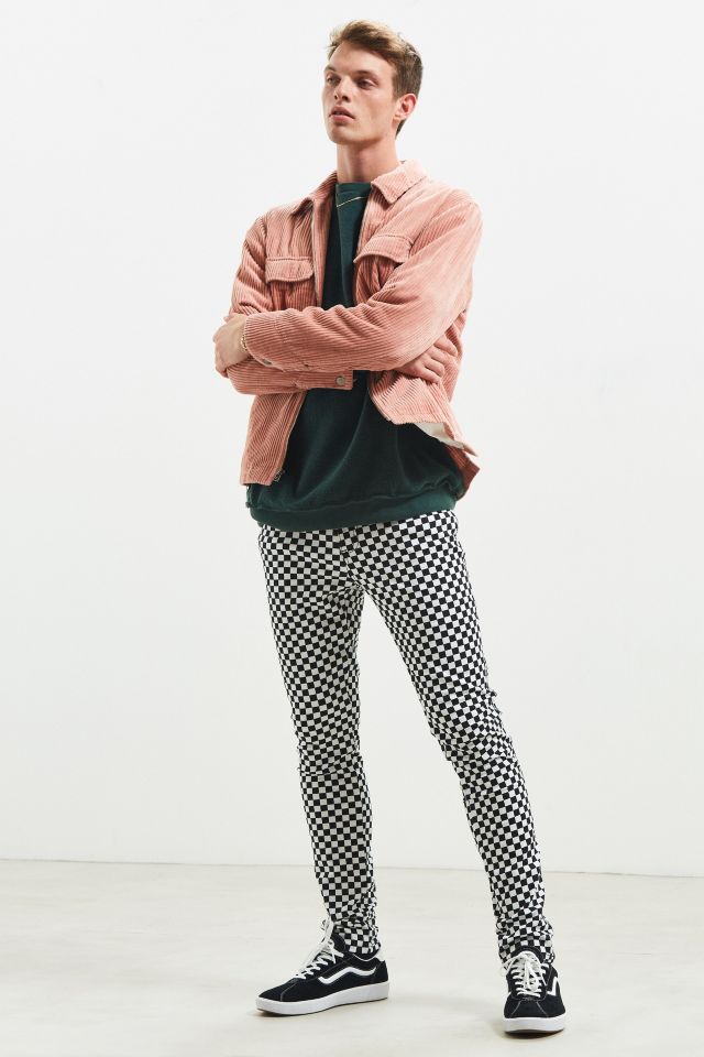 Tripp NYC Checkered Skinny Pant