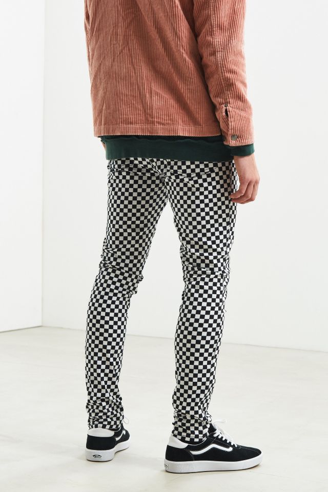 Tripp NYC Checkered Skinny Pant #1