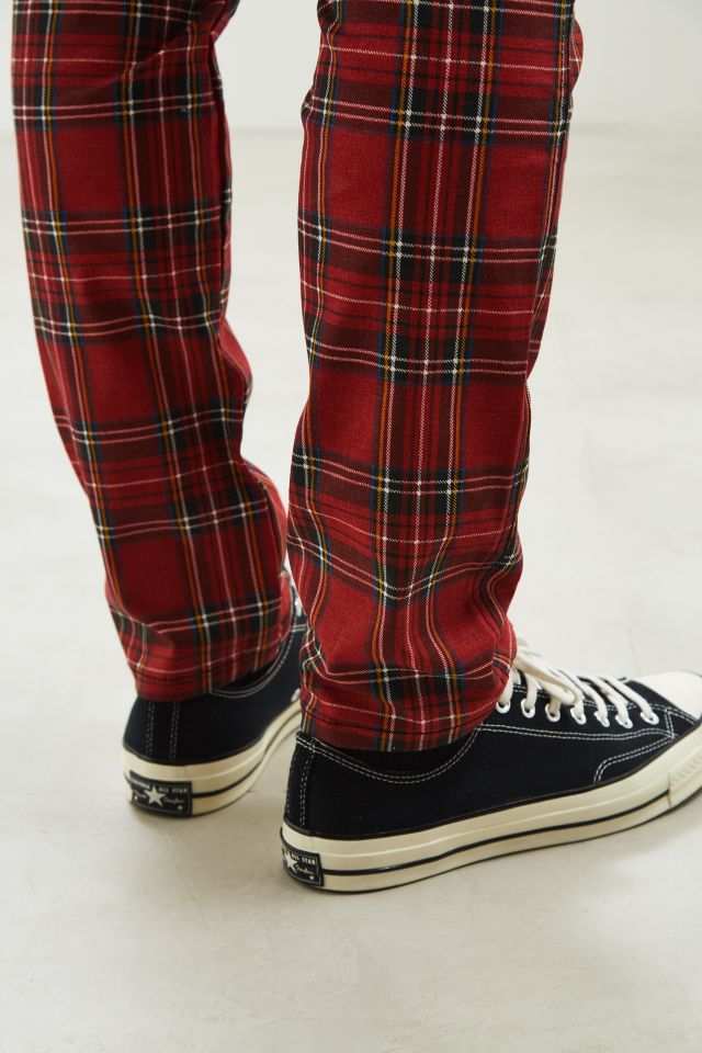 Tripp NYC Plaid Skinny Pant