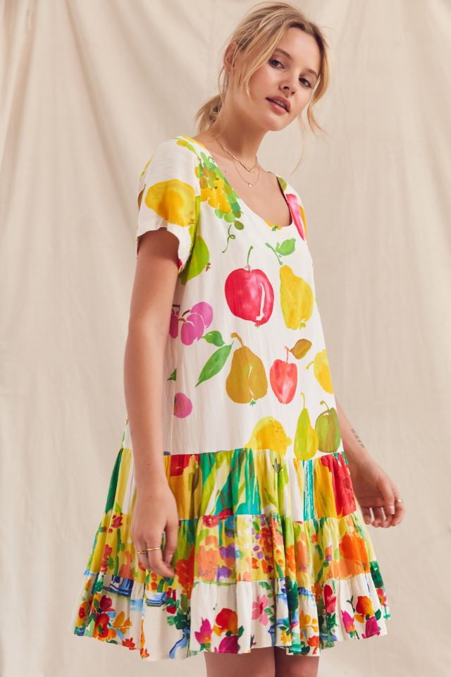 Vintage Jams World '90s Fruit Mini Dress