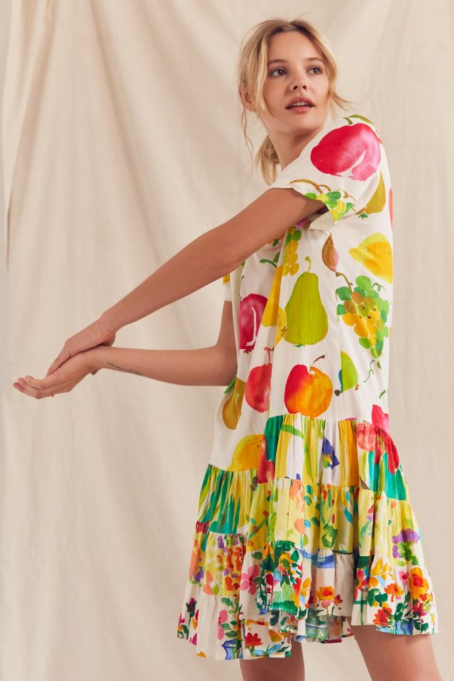 Vintage Jams World '90s Fruit Mini Dress #5