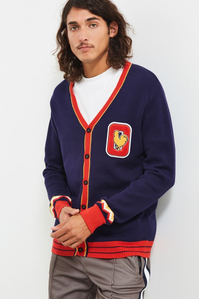 Oxford Lads Varsity Cardigan Sweater