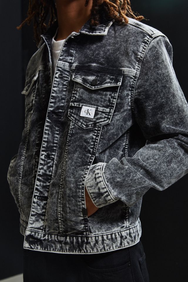 Calvin Klein Snow Washed Corduroy Trucker Jacket #2