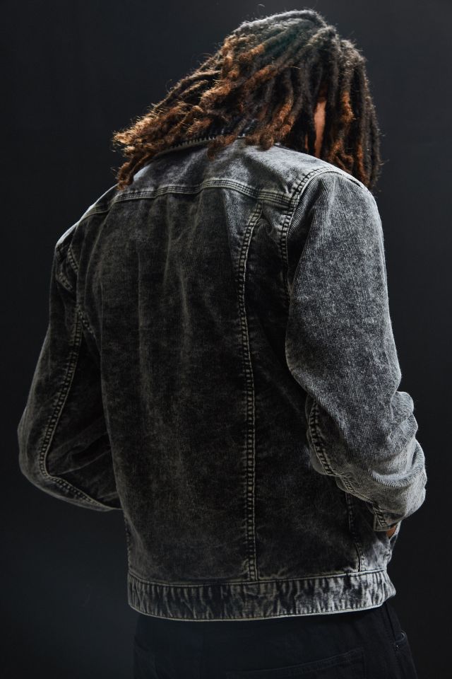 Calvin Klein Snow Washed Corduroy Trucker Jacket #3