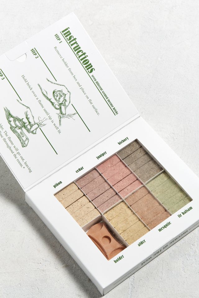 Incense Of The West Seven Scent Incense Brick Sampler Kit #3