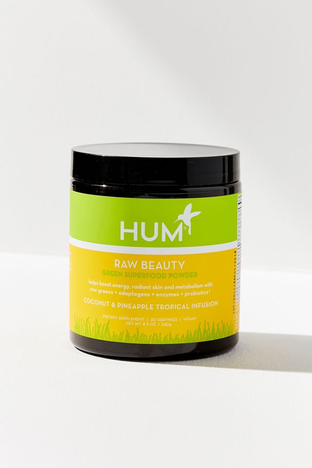 HUM Nutrition Raw Beauty Tropical Infusion Green Superfood Powder #1