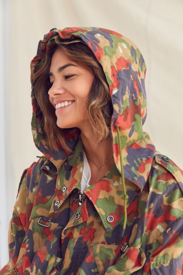 Vintage Multi-Colored Camo Jacket #2
