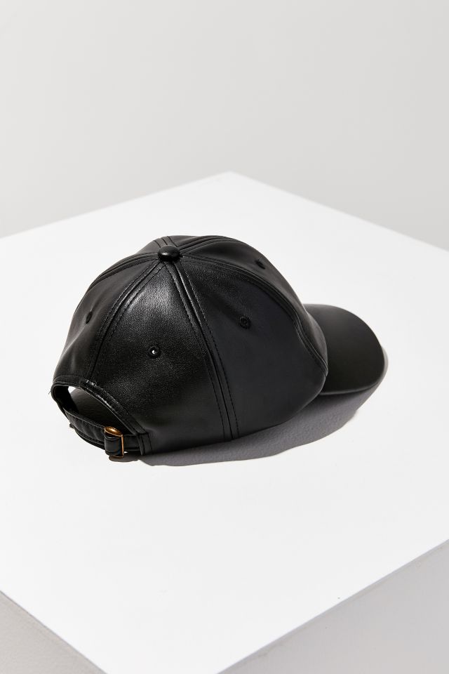 Faux Leather Baseball Hat #5