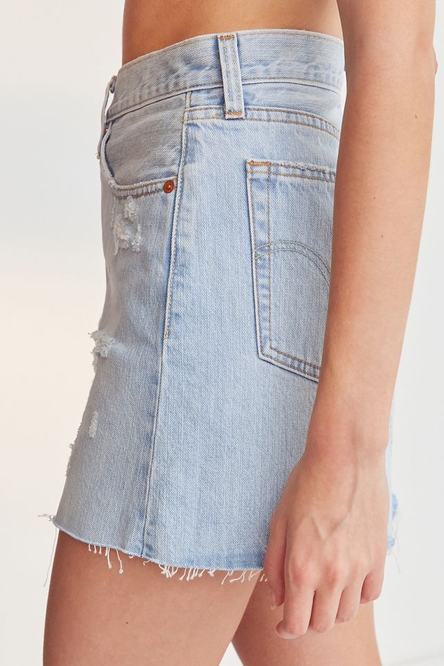 Levi’s Deconstructed Denim Mini Skirt #3