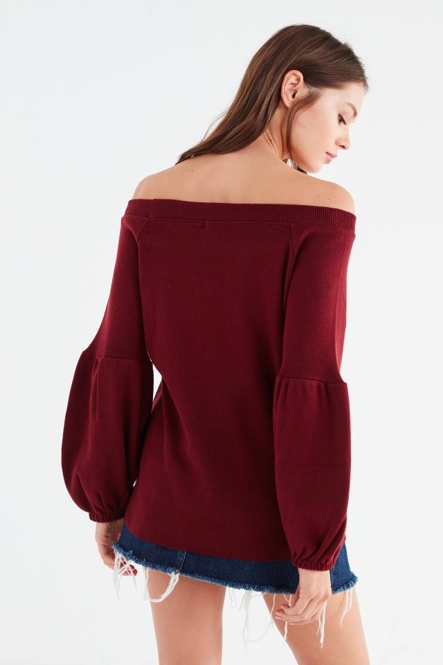 Kimchi Blue Jules Off-The-Shoulder Sweater #2