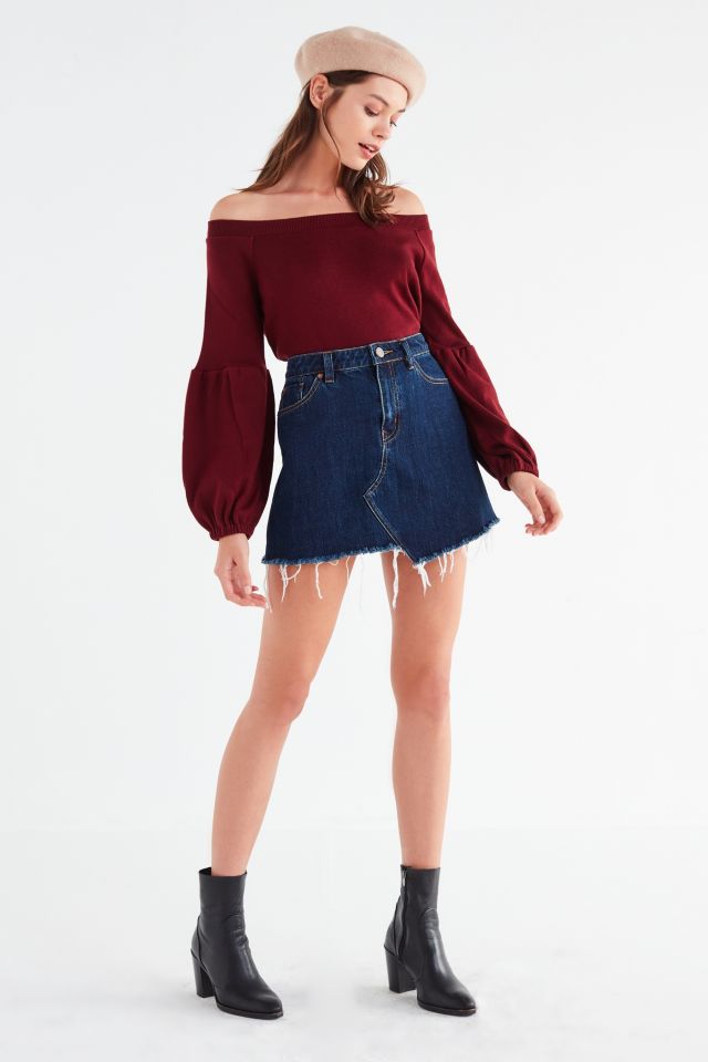 Kimchi Blue Jules Off-The-Shoulder Sweater #4