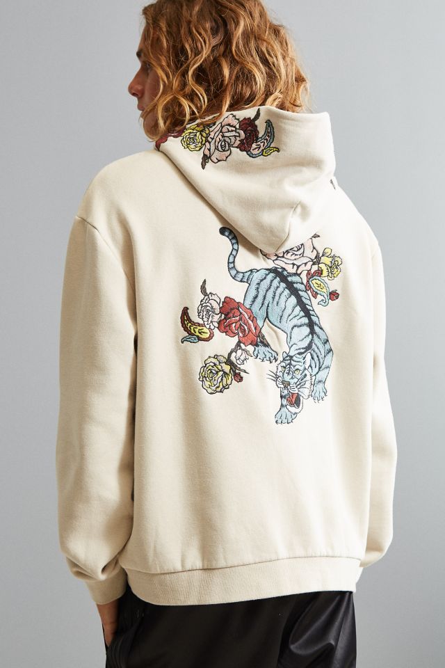 Floral discount embroidered sweatshirts