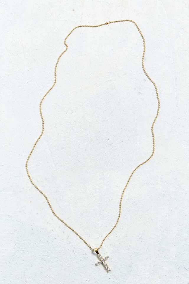 Roi'al Bijoux Solitaire Cross Pendant #2