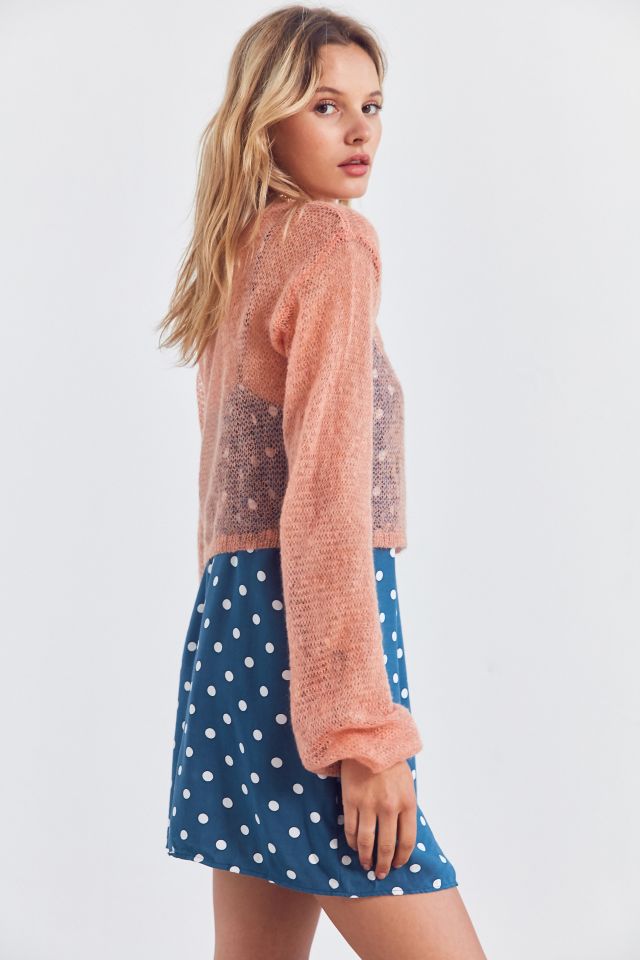 Kimchi Blue Sunny Sheer Pullover Sweater #4