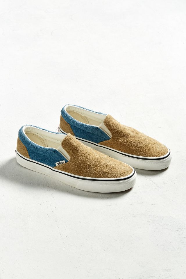 Slip on fuzzy vans online