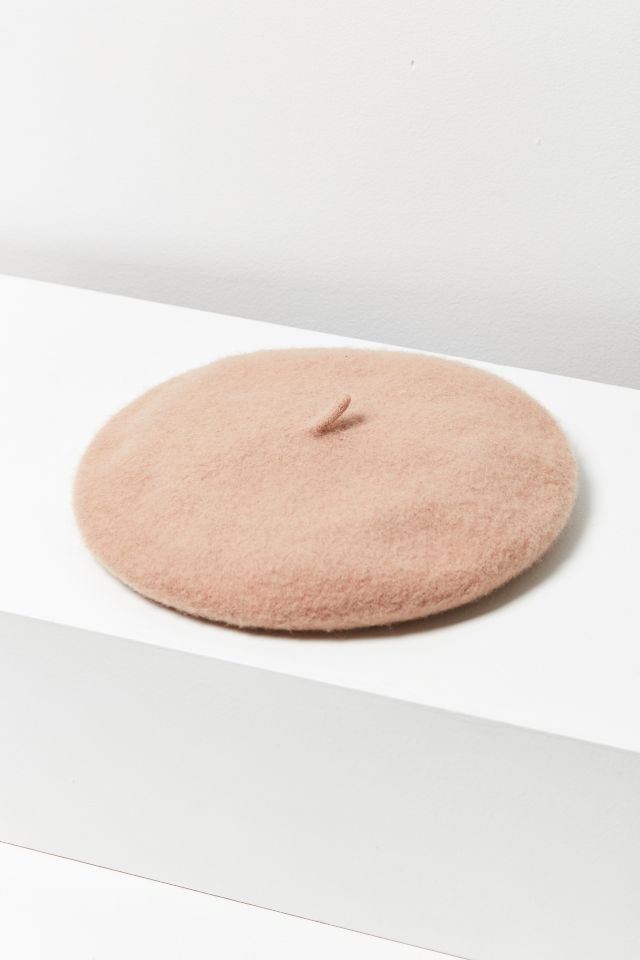 Slouchy Felt Beret #1