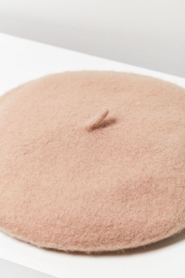 Slouchy Felt Beret #3