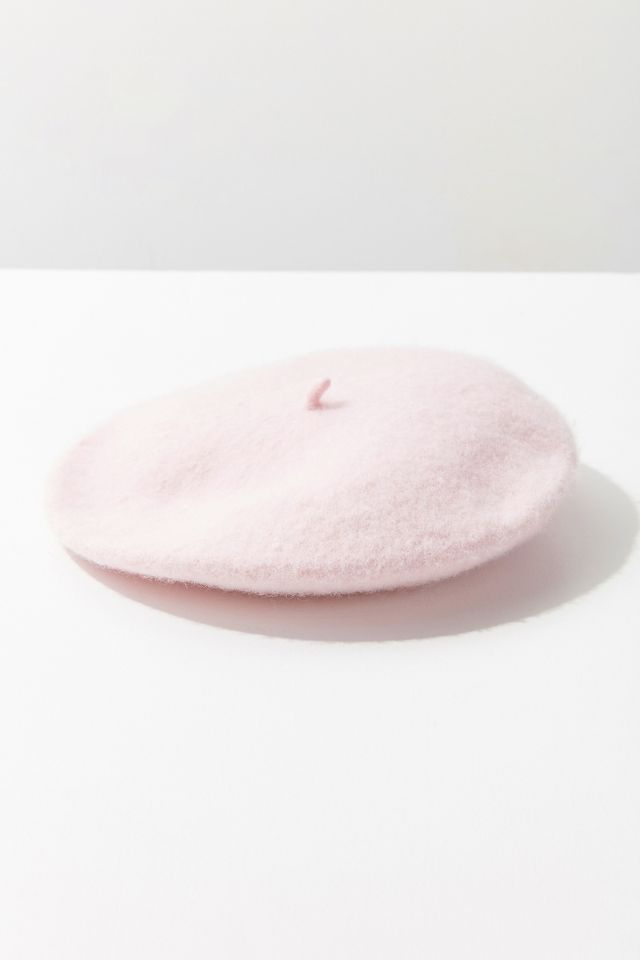 Slouchy Wool Felt Beret #1