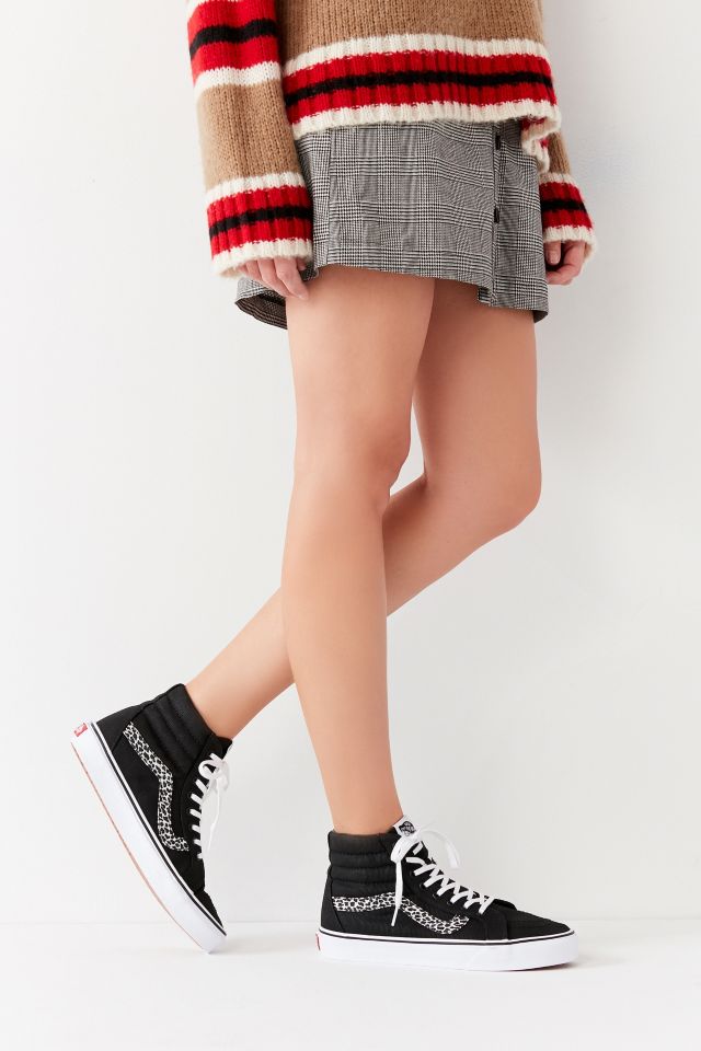 Vans Mini Leopard Sk8-Hi Reissue Sneaker #1