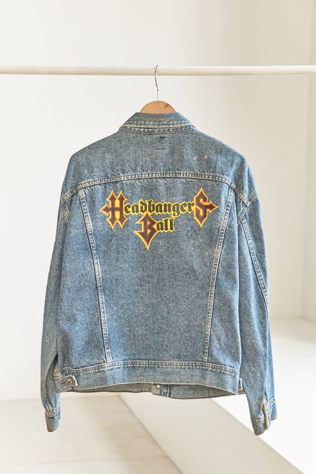 Vintage Lee ‘90s MTV Headbangers Ball Denim Trucker Jacket | Urban ...