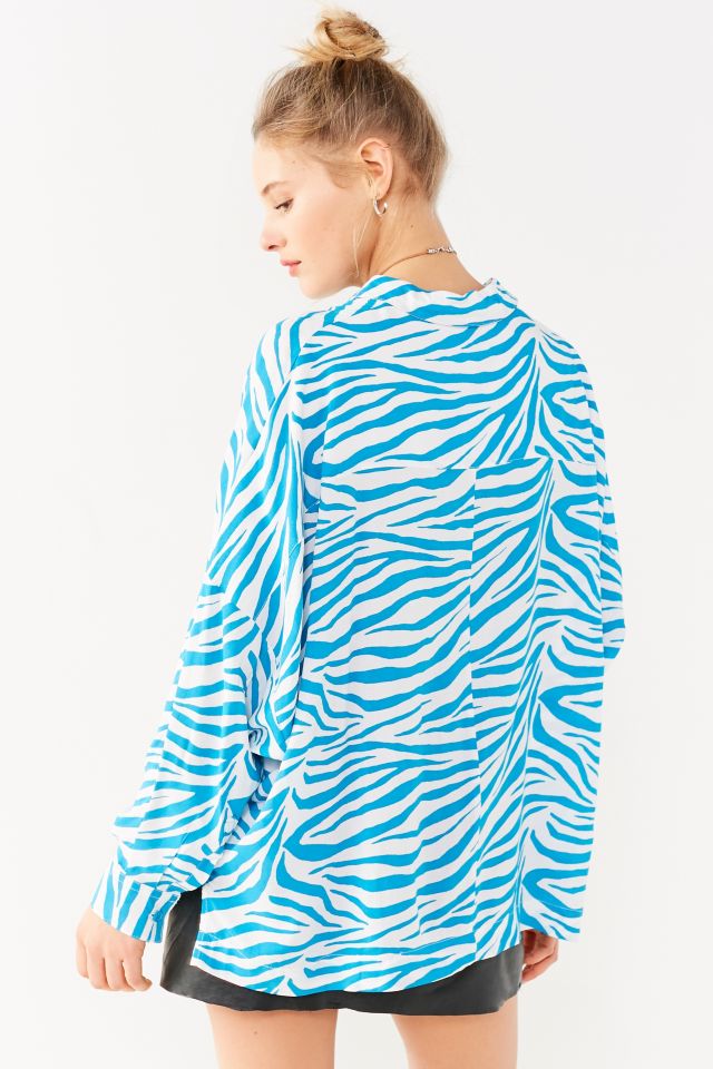 Cooperative Bonjour Animal Print Button-Down Shirt #1