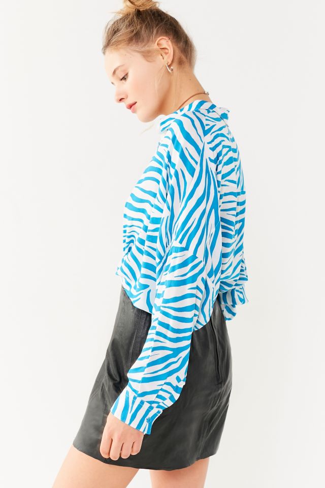 Cooperative Bonjour Animal Print Button-Down Shirt #3