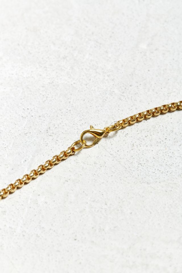 UO Gold Anchor Pendant Necklace #2