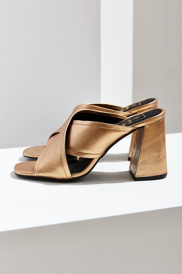 Crosswalk Metallic Opalo Mule #4